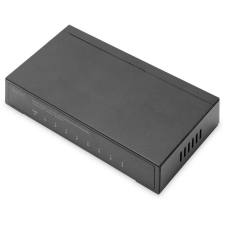 Digitus Switch 8-Port  Gigabit          Unmanaged schwarz (DN-80066) hub és switch