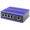Digitus Switch Ind. 4-Port  10/100  30W PoE Unmanaged blau (DN-650107)