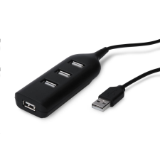 Digitus USB 2.0 4-port Hub fekete (AB-50001-1) (AB-50001-1) hub és switch