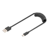 Digitus - USB-C cable - USB to USB-C - 1 m (AK-300430-006-S)