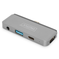 Digitus USB-C Mobile Dock 4 Port Gray laptop kellék