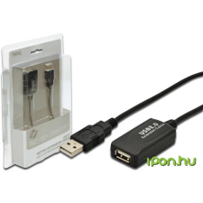 Digitus USB Hosszabbító Fekete 5m DA-70130-4 kábel és adapter