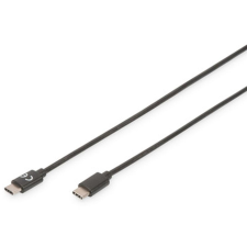 Digitus USB Type-C Anschlusskabel, Type-C - C, 1m (AK-300155-010-S) kábel és adapter