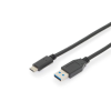 Digitus USB Type-C connection cable, type C to A