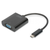 Digitus USB Type-C to VGA Adapter, Full HD 1080p
