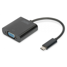 Digitus USB Type-C to VGA Adapter, Full HD 1080p kábel és adapter