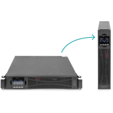 Digitus USV 1000VA          19"   1000W     0nline (DN-170093) szünetmentes áramforrás