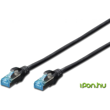 Digitus UTP Összekötő Fekete 3m DK-1531-030/BL kábel és adapter