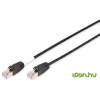Digitus UTP Összekötő Fekete 5m DK-1644-050/BL-OD