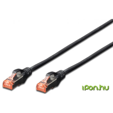 Digitus UTP Összekötő Fekete 7m DK-1644-070/BL kábel és adapter