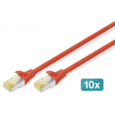 Digitus UTP Összekötő Piros 1m DK-1644-A-010-R-10 kábel és adapter
