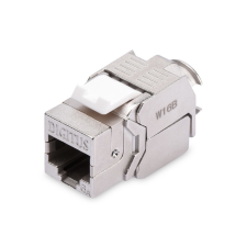 Digitus W16B CAT6a Keystone modul (24db) kábel és adapter