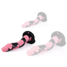 Dildó Cobra Snake M 22 x 6cm Fekete-Rózsaszín műpénisz, dildó