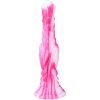  Dildo Dog hosszú 26 x 6cm fehér-rózsaszín
