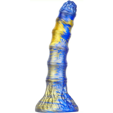 Dildó Fantasy Bamspin 15 x 3.3cm kék-arany műpénisz, dildó