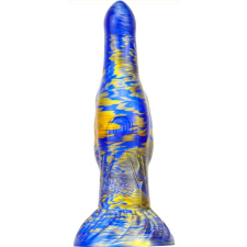 Dildo Fantasy Skurix 19 x 5.5cm kék-arany műpénisz, dildó