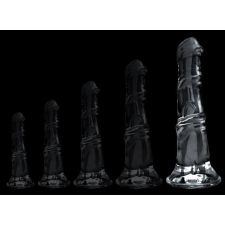  Dildó ló Jumy XXL 37 x 8.5cm átlátszó műpénisz, dildó