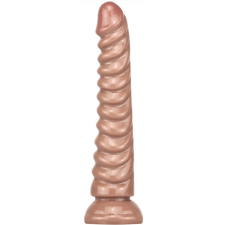 Dildo Monster Squel – prémium, óriás dildó világosbarna színben műpénisz, dildó