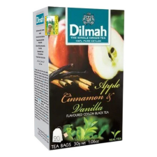 Dilmah Fekete tea dilmah apple & cinamon 20 filter/doboz gyógytea