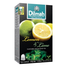 Dilmah Fekete tea dilmah lemon & lime 20 filter/doboz gyógytea
