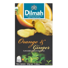 Dilmah fekete tea narancs-gyömbér 20db tea