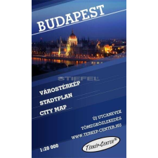 Dimap Budapest belső területének várostérképe térkép