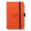  Dingbats A6 Pocket Wildlife Orange Tiger Notebook - Lined