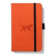  Dingbats A6 Pocket Wildlife Orange Tiger Notebook - Lined idegen nyelvű könyv