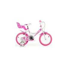 Dino 144RN-05LH Szívecskés kislány kerékpár 14-es méretben gyermek kerékpár