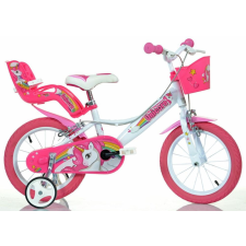 Dino Bikes Gyerekkerékpár DINO UN 14", rózsaszín gyermek kerékpár