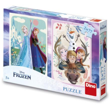 Dino Frozen: Anna és Elsa 2 × 77 db (8590878386198) puzzle, kirakós
