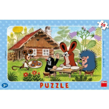 Dino Kisvakond látogatóban 15 db-os (301160) puzzle, kirakós
