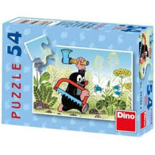 Dino Kisvakond mini 54 darabos puzzle - többféle puzzle, kirakós