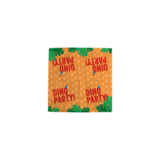 Dino Party szalvéta - 33 cm x 33 cm, 20 db / csomag papírárú, csomagoló és tárolóeszköz