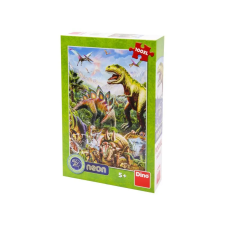 Dino Puzzle 100 db XL - Dínók világa puzzle, kirakós