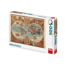  Dino Puzzle 500 db - Világtérkép 1626-ból puzzle, kirakós