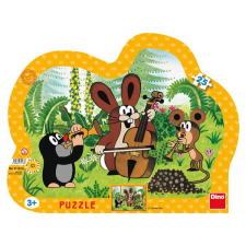 Dino puzzle Kisvakond zenél 25 db puzzle, kirakós