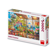 Dino Puzzle Malířský ateliér 2000 dílků puzzle, kirakós