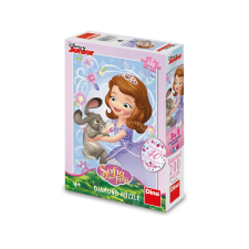 Dino Puzzle Sofie a králíček 200 dílků diamond puzzle, kirakós