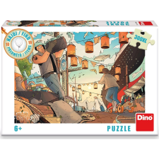 Dino puzzle találd meg a 10 tárgyat: kikötő XL 300 darab puzzle, kirakós