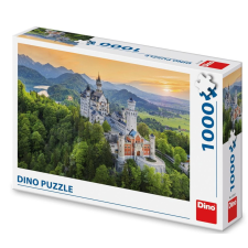 Dino Tavaszi Neuschwanstein puzzle, 1000 darab puzzle, kirakós
