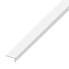 DINOCOOP L-PROFIL, PVC FEHÉR 10X13X1,2 1M barkácsolás, csiszolás, rögzítés