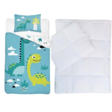  Dinós ovis ágynemű szett (pálmafa) babaágynemű, babapléd