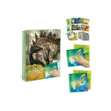 DinosArt: Matricázz szám szerint - Dinó képkészítő kreatív füzet gyermek- és ifjúsági könyv