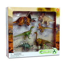 Dinosaurs 1 89574 számú, kézzel festett figurából álló készlet játékfigura