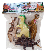 Dinoszaurusz 30 cm műanyag Figurák 4 db-os Készlet játékfigura