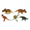  Dinoszaurusz DKD Home Decor 6 egység 48 x 23 x 34,5 cm Lágy