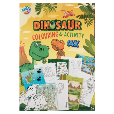  Dinoszaurusz Fun színező és activity szett 64 oldalas oktatójáték