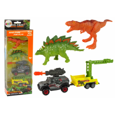 Dinoszaurusz Kaland Jármű Készlet játékfigura