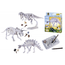 Dinoszaurusz régészeti készlet, 3 féle oktatójáték